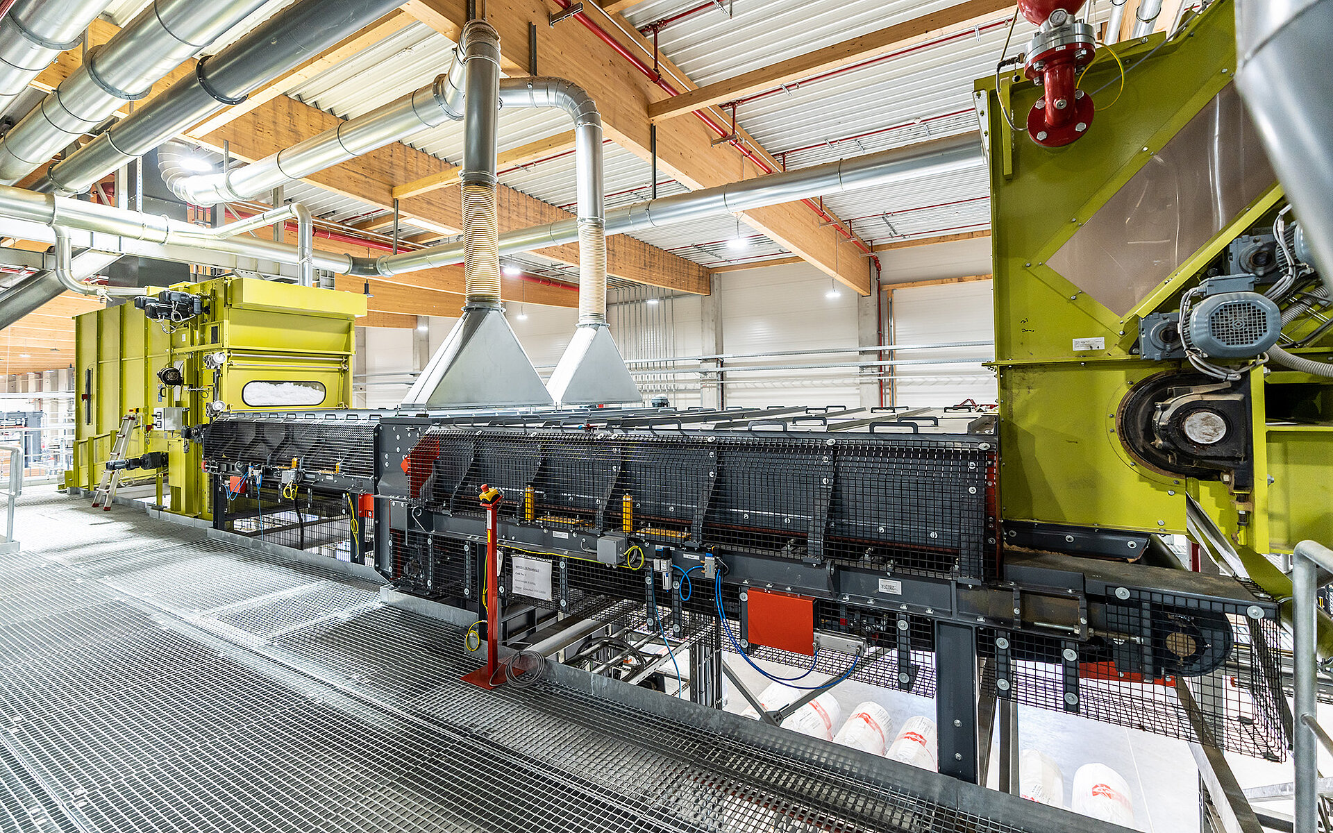 wood fiber insulation board plant from Grenzebach for ZIEGLER GROUP